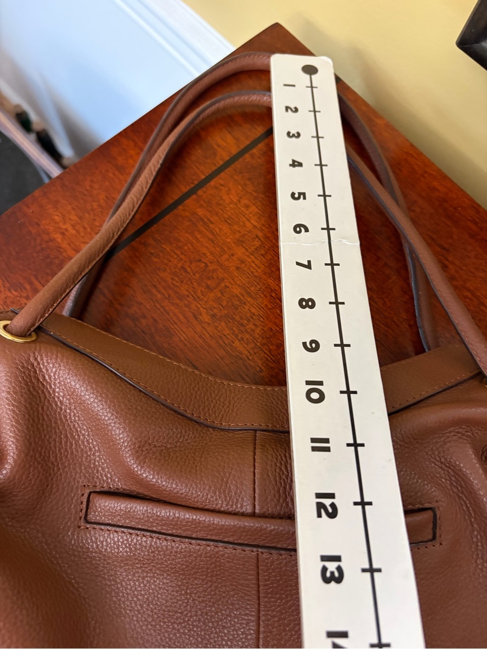 Lodis Zaria Hobo Pebbled Leather Shoulder Bag - Picture 11 of 14